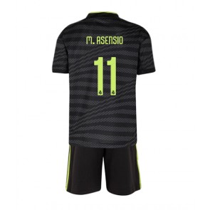 Real Madrid Marco Asensio #11 kläder Barn 2022-23 Tredje Tröja Kortärmad (+ korta byxor)
